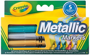 Набор фломастеров цвета металлик (Crayola, 58-5054) Набор фломастеров цвета металлик (Crayola, 58-5054)
